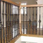 Turned Newels and Iron Balusters Turned Newels and Iron Balusters
