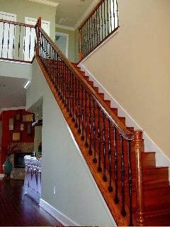 Wood Stair Parts with Beautiful Finish Wood Stair Parts with Beautiful Finish