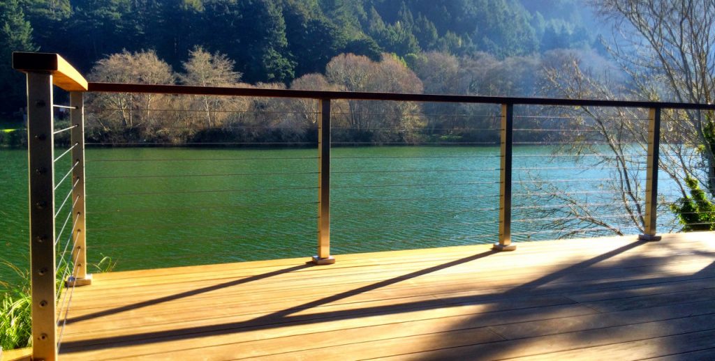 Wood Handrail for Cable Railing Wood Handrail for Cable Railing