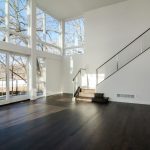 Project # 147 - Modern Stairway with Stainless Steel Posts Project # 147 - Modern Stairway with Stainless Steel Posts