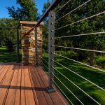 Black Posts & Brick Pillar