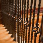 Iron Balusters & Ornate Turned Newels Iron Balusters & Ornate Turned Newels