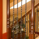 Iron Balusters & Ornate Turned Newels Iron Balusters & Ornate Turned Newels