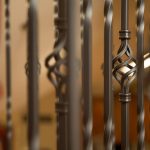 Iron Balusters & Ornate Turned Newels Iron Balusters & Ornate Turned Newels