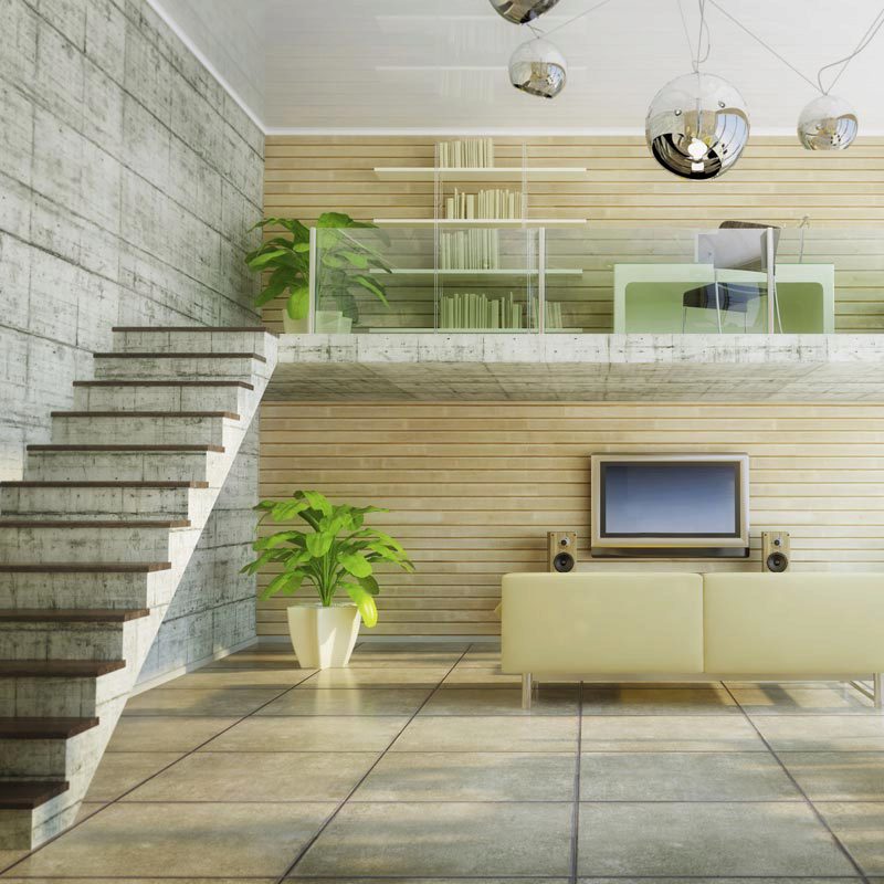 Add Greenery to Your Stairs