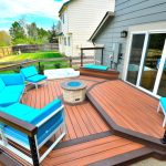 Contemporary Cable Deck Railing