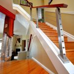 Angle Foot Cable Railing Posts