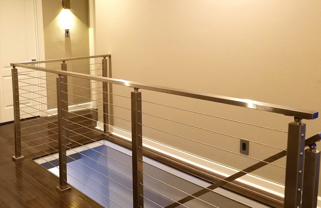 Brushed Stainless Steel Railing Brushed Stainless Steel Railing