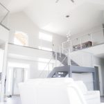 Apollo White Posts in Modern Home Apollo White Posts in Modern Home