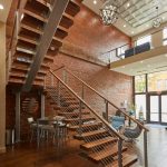 maple thick tread floating stair in powder coat silver maple thick tread floating stair in powder coat silver