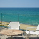 Glass Railing Overlooking Beach Glass Railing Overlooking Beach