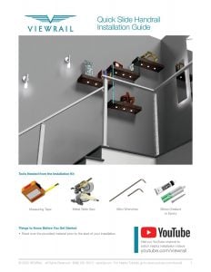 Quick Side Handrail Installation Instructions