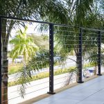 Fluro Black Cable Railing Fluro Black Cable Railing