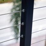 Fluro Black Cable Railing Fluro Black Cable Railing