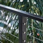 Fluro Black Cable Railing Fluro Black Cable Railing