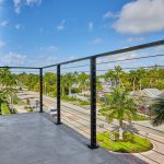 Fluro Black Cable Railing Fluro Black Cable Railing