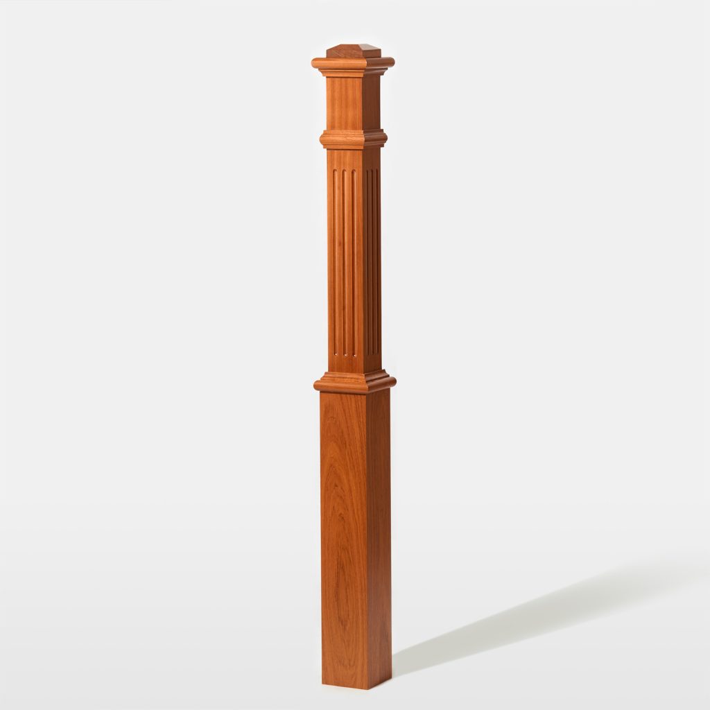 4622 Fluted Box Newel