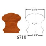 6710 45 deg Mitered Handrail - Image 2