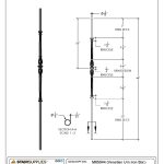 2598 Venetian Urn Iron Baluster - Image 3
