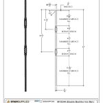 2767 Double Beehive Iron Baluster - Image 3