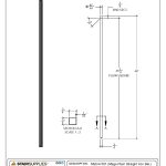 2855 Mega Plain Straight Iron Baluster - Image 3