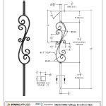 2881 Mega Scroll Iron Baluster - Image 3