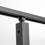 Angle Foot Universal Top Square 2" Rod Railing Posts - Image 4