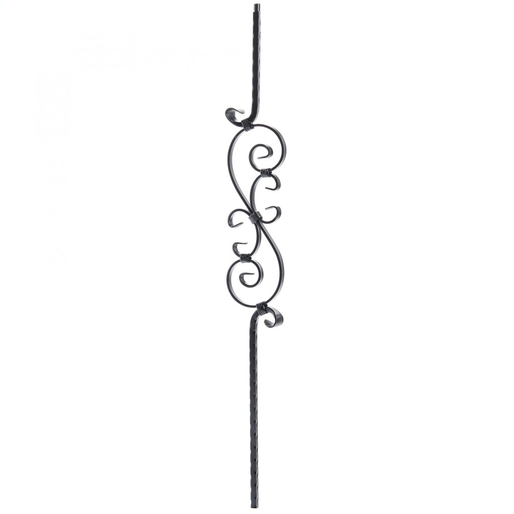 2797 Mediterranean Scroll Iron Baluster