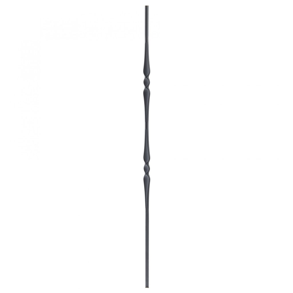 2972 Round Double Gothic Iron Baluster