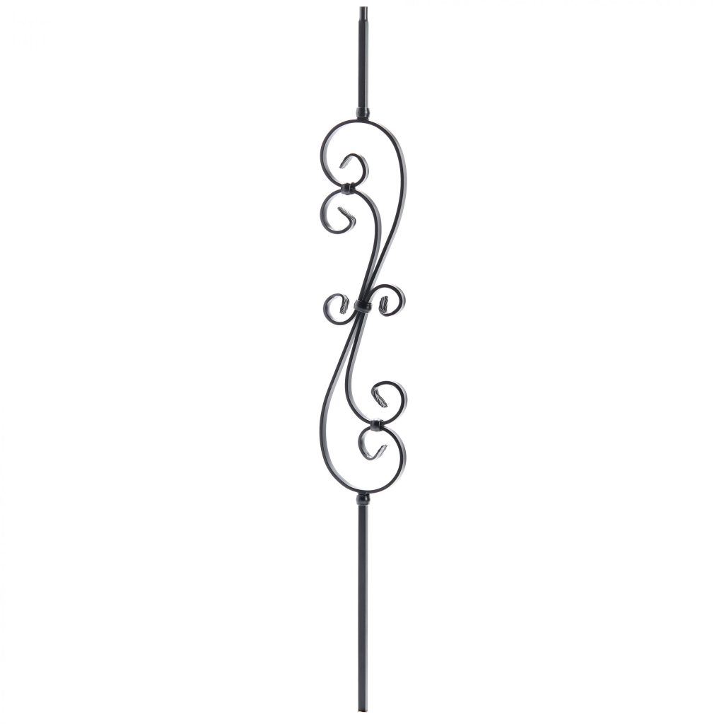 2581 Medium Scroll Iron Baluster