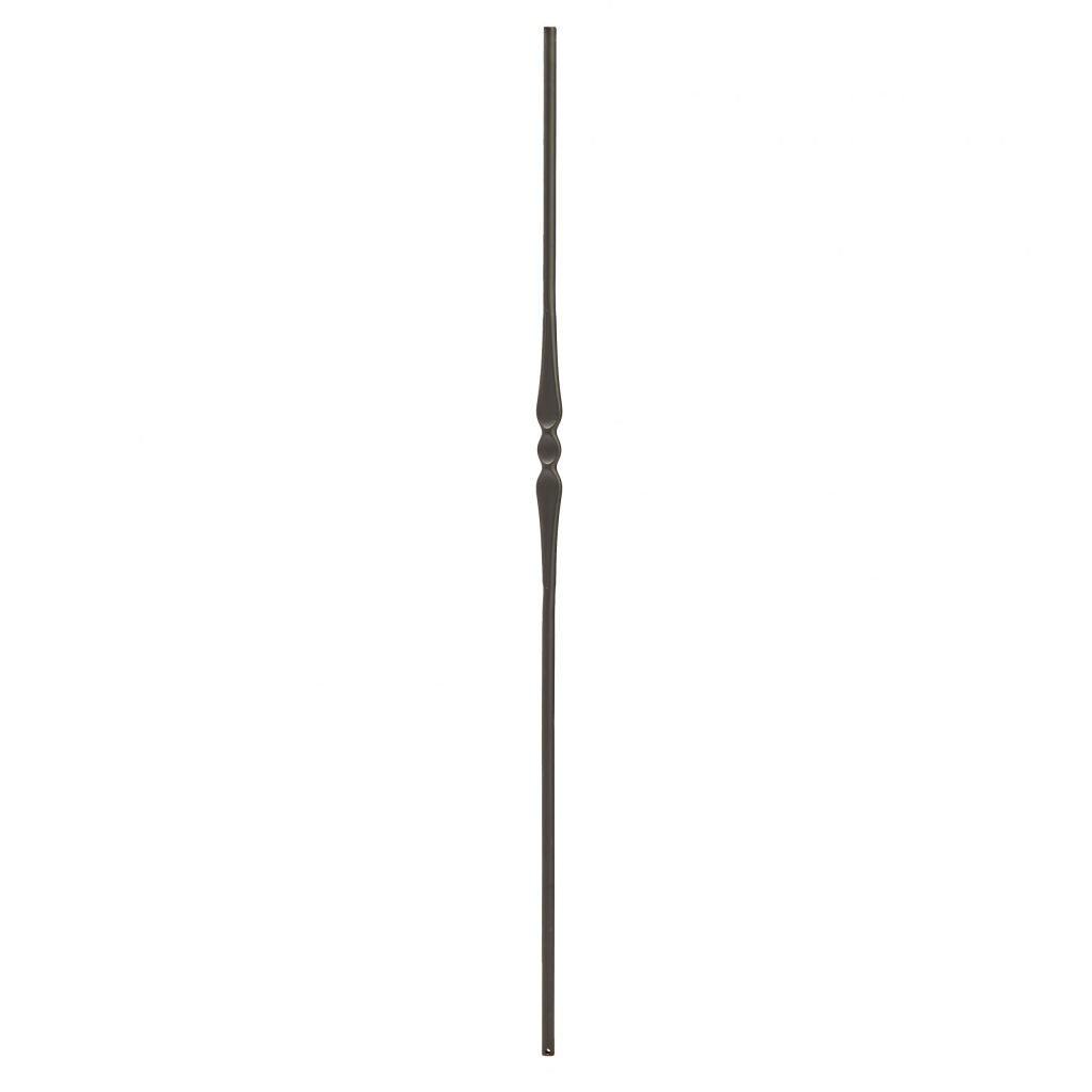 2971 Round Single Gothic Iron Baluster