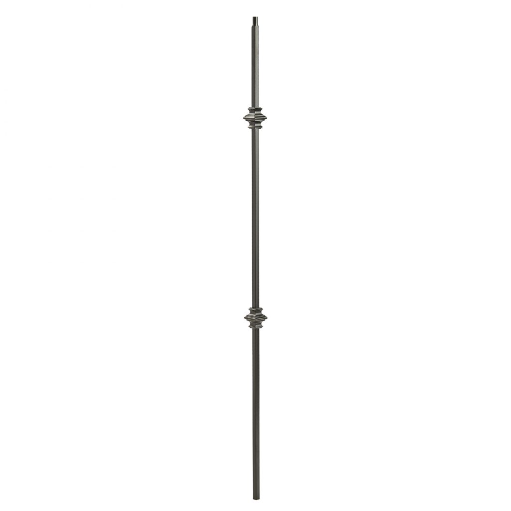 2557 Modern Double Knuckle Iron Baluster