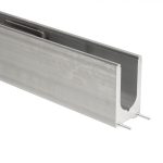 Aluminum Base Rail Channel - 4'6" - Image 2