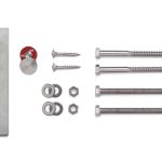 Bump Out Slim Side Mount (Fascia) Flat Top Square 2" Rod Railing Posts - Image 3