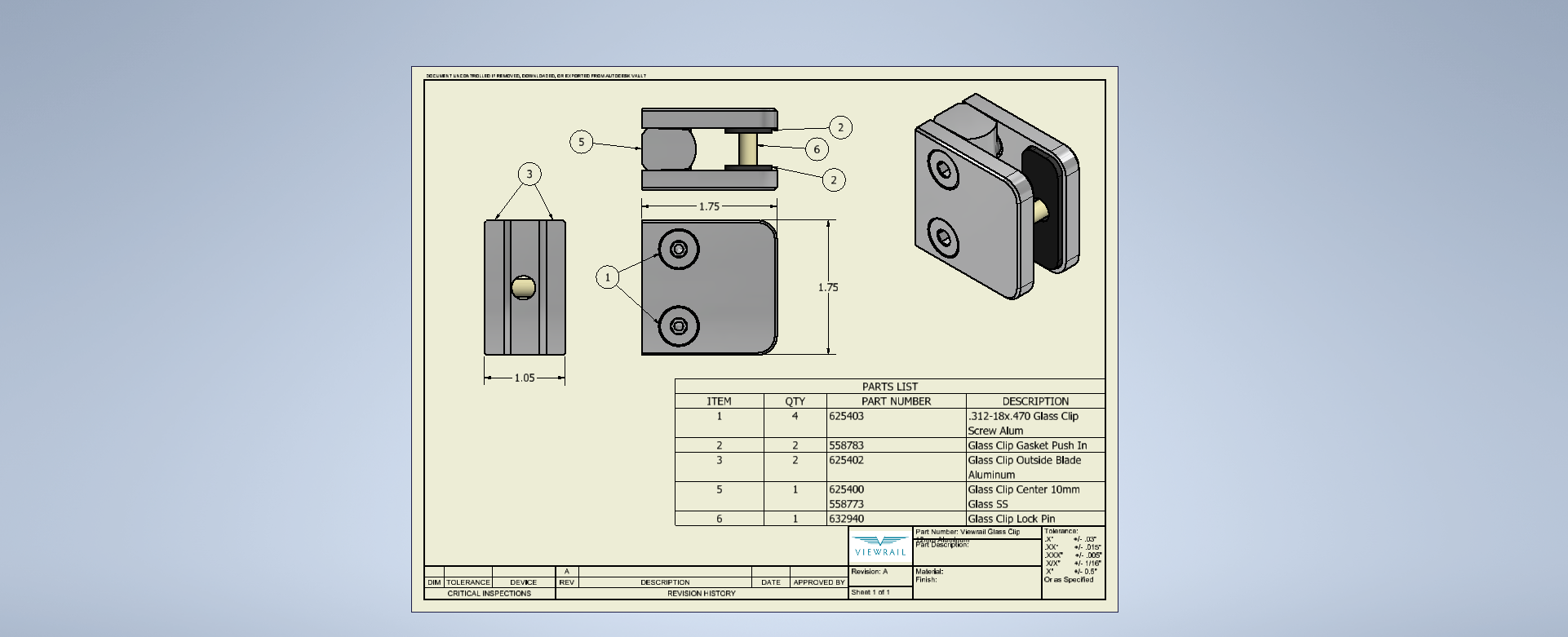 Glass Clip - Image 3